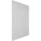 Ekena Millwork 94H x 3/4T Adjustable PVC Slat Wall Panel Kit w/ 2W Slats, Unfinished contains 22 Slats SWP66X94X0750UN - alternate 3